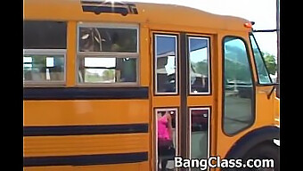 Bus driver and young girl engage in sexual activity