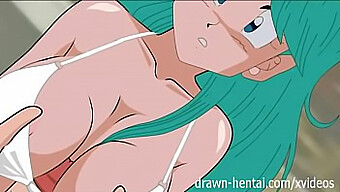 ماجراجویی وحشیانه بولما در Dragon Ball Z Hentai