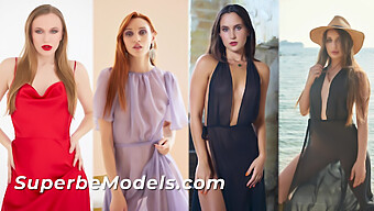 Enjoy A Compilation Of Stunning Models Showcasing Their Flawless Bodies And Revealing Their Natural Assets