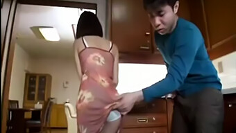 A Mature Japanese Woman Seduces Her Stepson'S Friend For Oral Pleasure