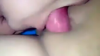 Two People Engaging In Oral Pleasure