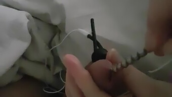 A Nurse Uses A Penis Sound To Entertain Her Husband