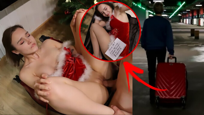 Teensex unterm Weihnachtsbaum: Nacktes Geschenk für alle