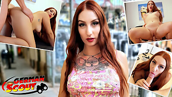 La Rousse Allemande Yuno Love Est Ramassée Pour Une Session De Casting Hardcore