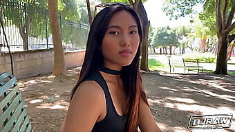 May Thai Gives A Handsjob To A Well-Endowed Man In Pov