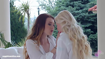 Misha Cross Et Lola Tay Se Livrent À Des Doigtés Lesbiens Un Jour De Brise