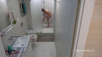 European Shower Voyeur'S Secret Sexual Desire