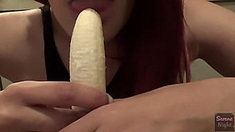 Latina Beauty Struggles With Banana-Themed Oral Sex Practice