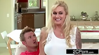 Ryan Conner enjoys a big cock from her stepson