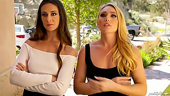 Gadis-Gadis Blonde Aj Applegate Dan Cassidy Klein Mendapat Zakar Besar Dan Seks Oral Mereka