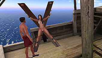 การ์ตูนเย็ดกับเจสในธีม Bdsm Surrender Cove