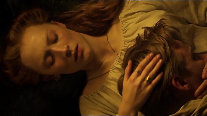 Saoirse Ronan in a passionate scene with rough sex and intense orgasm