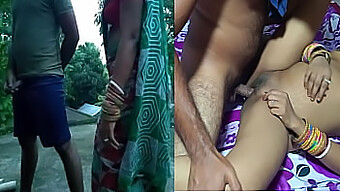 Indian Homemade Video Of A Caught Neighbor Masturbating On The Roof